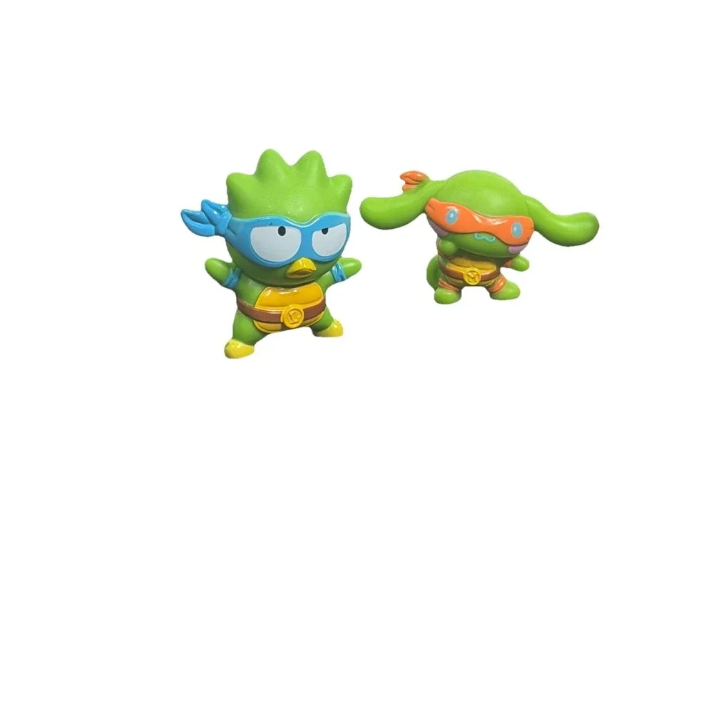 Hello Kitty Happy Meal Toys Teenage Mutant Ninja Turtles 2025 (4) Cake Toppers